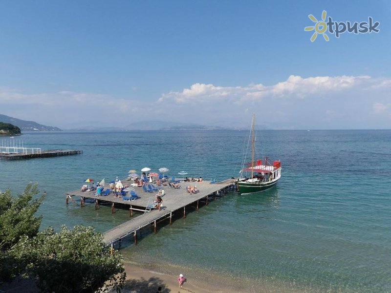Фото отеля Dassia Beach Hotel 3* о. Корфу Греция пляж
