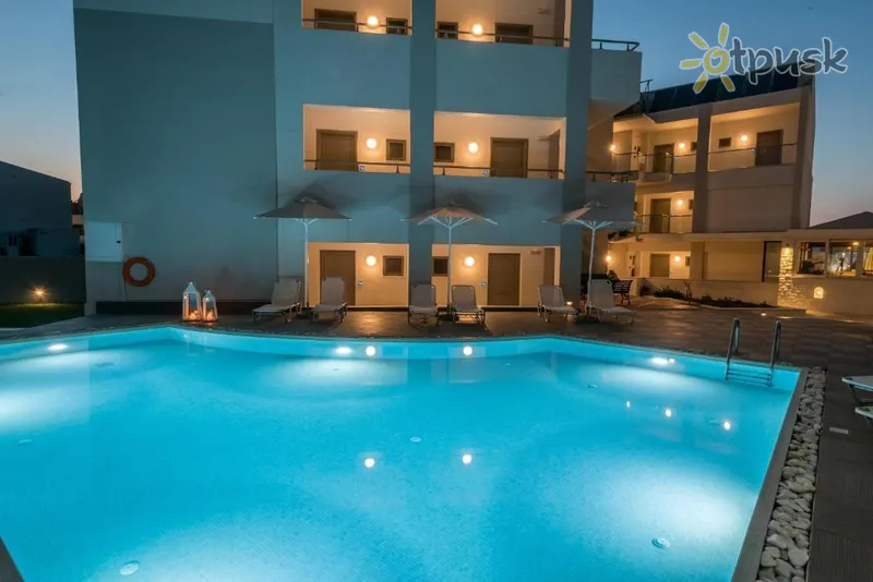 Фото отеля Iperion Beach Hotel 3* Kreta – Retimnas Graikija išorė ir baseinai