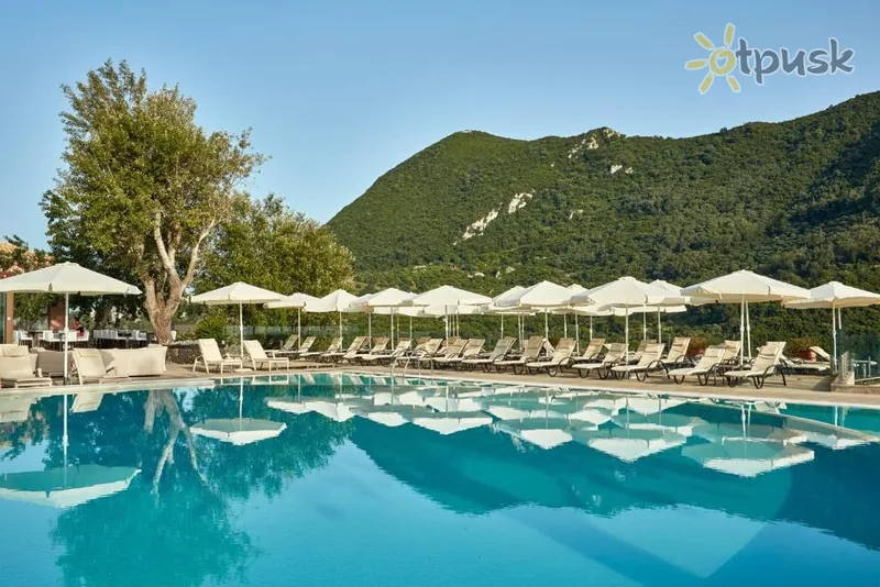 Фото отеля Atlantica Grand Mediterraneo Resort 5* par. Korfu Grieķija ārpuse un baseini