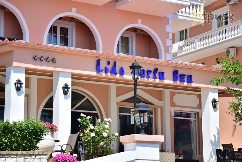 Фото отеля Lido Corfu Sun Hotel 4* par. Korfu Grieķija ārpuse un baseini