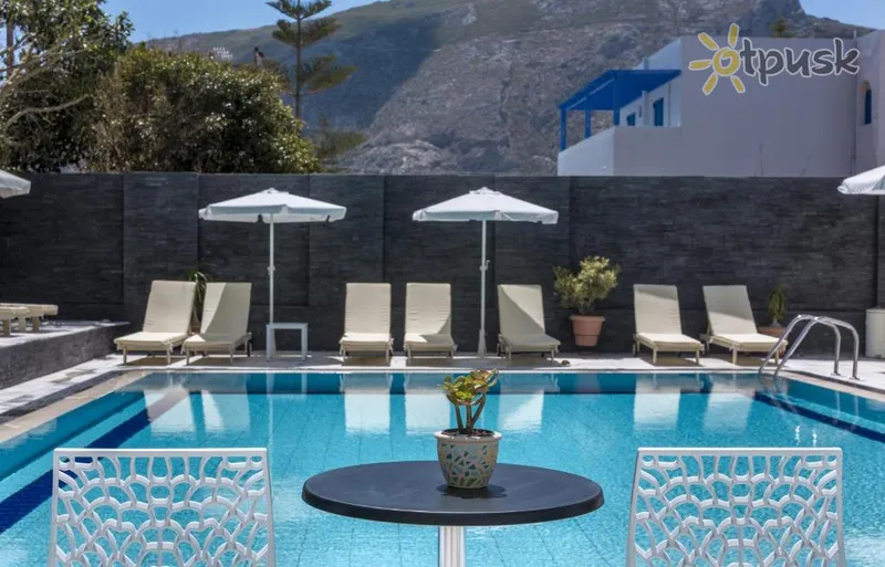 Фото отеля Santellini Hotel 3* Santorini Graikija išorė ir baseinai