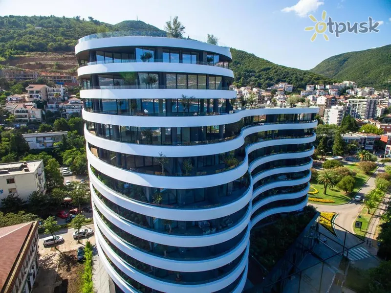 Фото отеля Blue Moon Apartment 4* Budva Juodkalnija išorė ir baseinai
