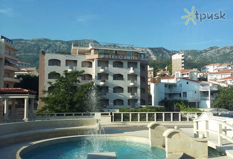 Фото отеля Anita Hotel 3* Becici Juodkalnija išorė ir baseinai