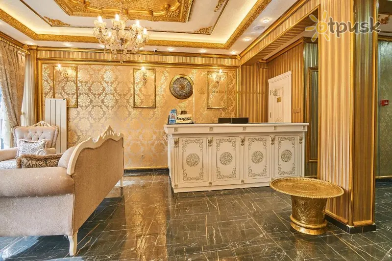 Фото отеля Sultan Suleyman Palace & Spa 4* Stambula Turcija vestibils un interjers