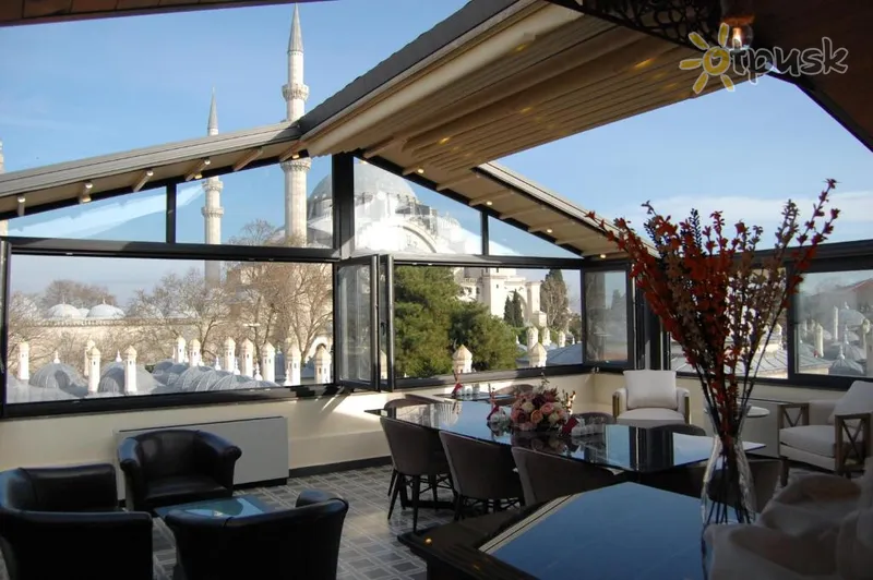 Фото отеля Burckin Suleymaniye 4* Stambula Turcija bāri un restorāni