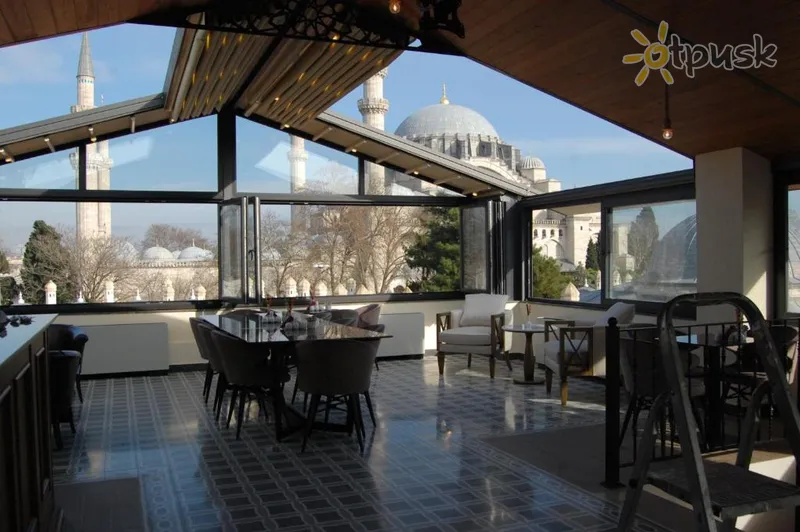 Фото отеля Burckin Suleymaniye 4* Stambulas Turkija barai ir restoranai