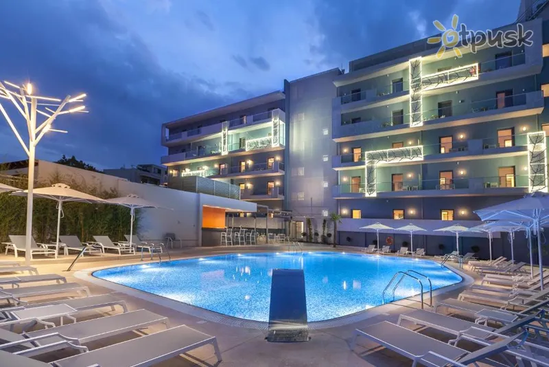 Фото отеля Blue Lagoon City Hotel 4* Kosas Graikija išorė ir baseinai