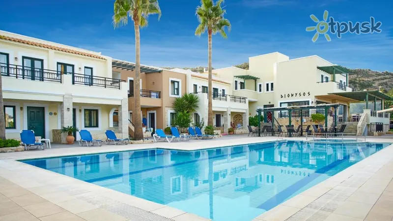 Фото отеля Dionysos Apartments & Studios 4* о. Крит – Іракліон Греція екстер'єр та басейни