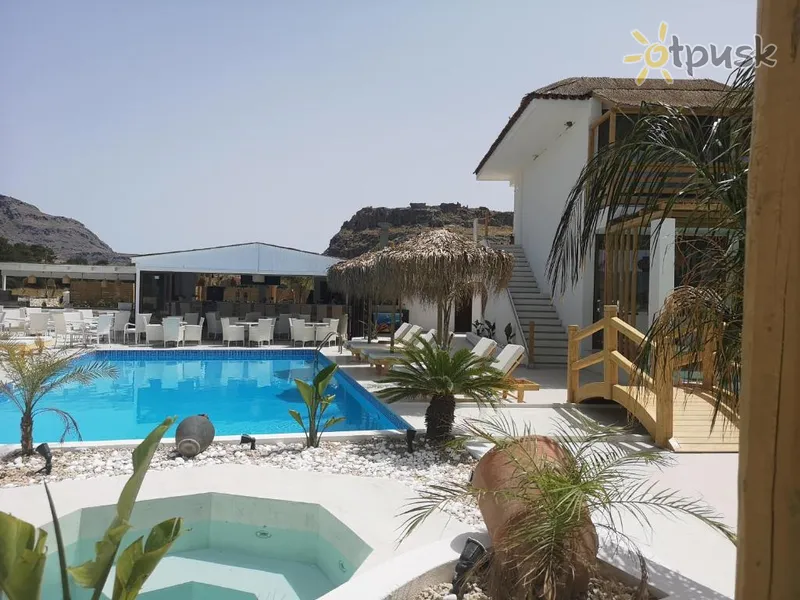 Фото отеля Alia Luxury Suites 3* Rodas Graikija išorė ir baseinai