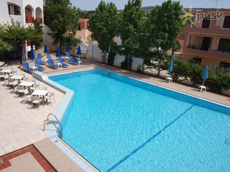 Фото отеля Apollon Hotel Apartments 3* о. Крит – Ретимно Греция экстерьер и бассейны