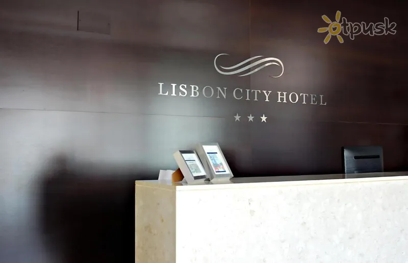 Фото отеля Lisbon City 3* Лиссабон Португалия лобби и интерьер