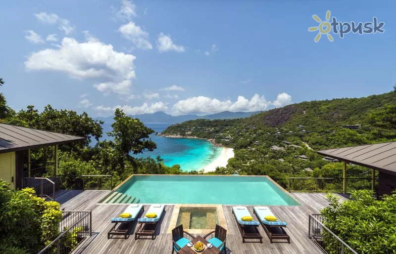 Фото отеля Four Seasons Resort Seychelles 5* par. Mahe Seišelu salas ārpuse un baseini