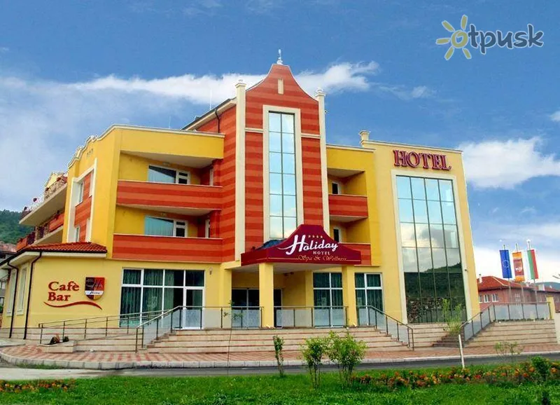 Фото отеля Spa Hotel Holiday 4* Velingradas Bulgarija išorė ir baseinai