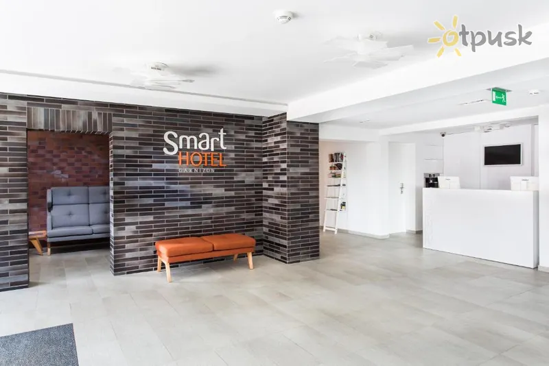 Фото отеля Smart Hotel 2* Гданьск Польша лобби и интерьер