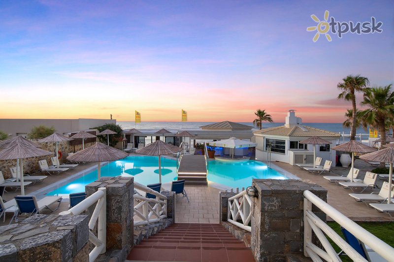 Фото отеля Aeolos Beach Resort Hotel & Watersports 4* par. Krēta - Herakliona Grieķija ārpuse un baseini