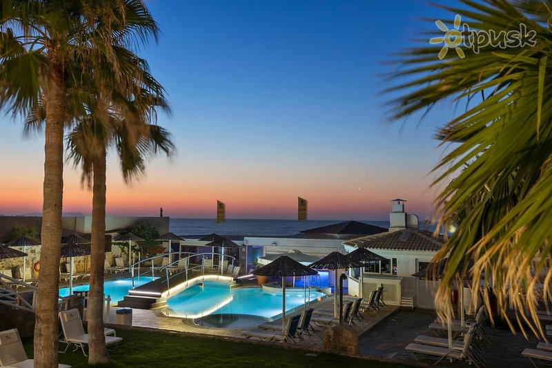 Фото отеля Aeolos Beach Resort Hotel & Watersports 4* par. Krēta - Herakliona Grieķija ārpuse un baseini