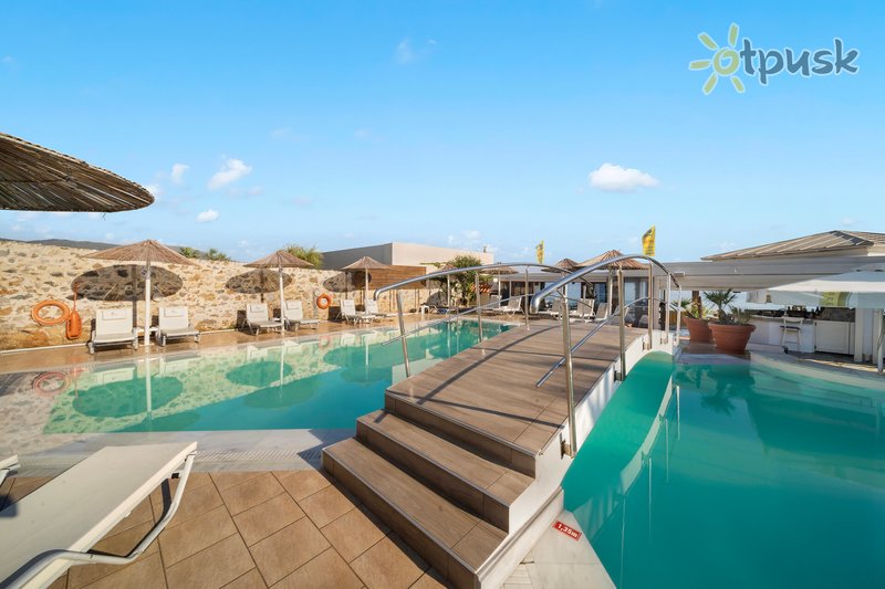 Фото отеля Aeolos Beach Resort Hotel & Watersports 4* о. Крит – Ираклион Греция экстерьер и бассейны