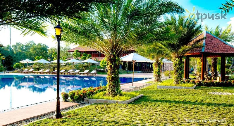 Фото отеля Maison du Vietnam Resort & Spa 4* о. Фукуок Вьетнам экстерьер и бассейны