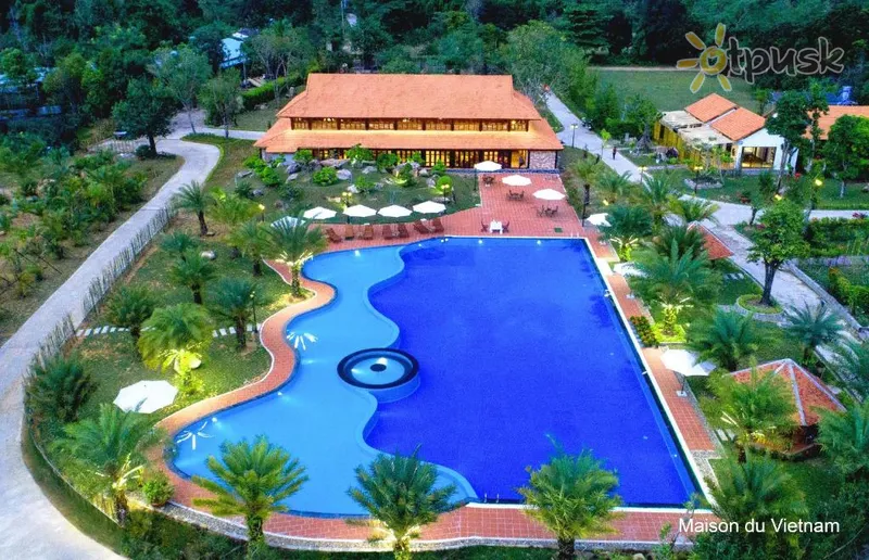 Фото отеля Maison du Vietnam Resort & Spa 4* par. Phu Quoc Vjetnama ārpuse un baseini