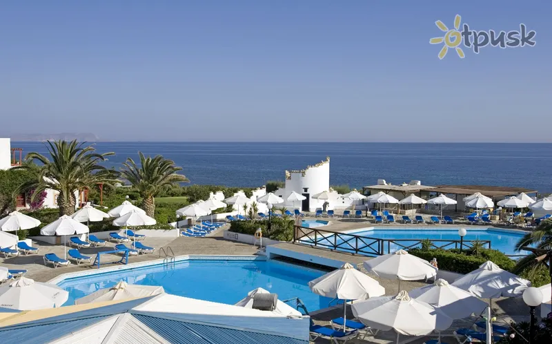 Фото отеля Mitsis Cretan Village Beach Hotel 4* par. Krēta - Herakliona Grieķija ārpuse un baseini