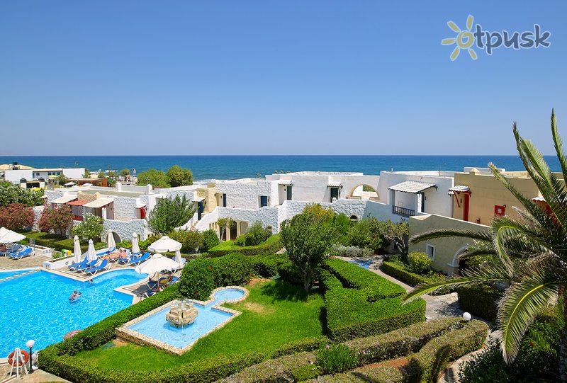 Фото отеля Mitsis Cretan Village Beach Hotel 4* о. Крит – Ираклион Греция экстерьер и бассейны