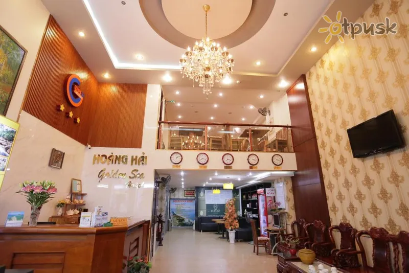 Фото отеля Golden Sea Hotel Nha Trang 3* Нячанг Вьетнам лобби и интерьер