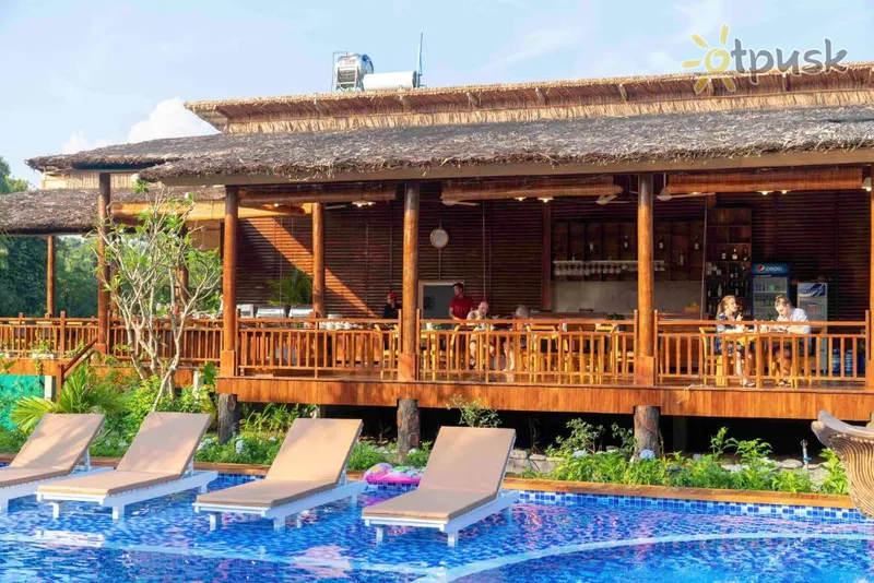 Фото отеля Bambusa Resort 3* apie. Phu Quoc Vietnamas išorė ir baseinai