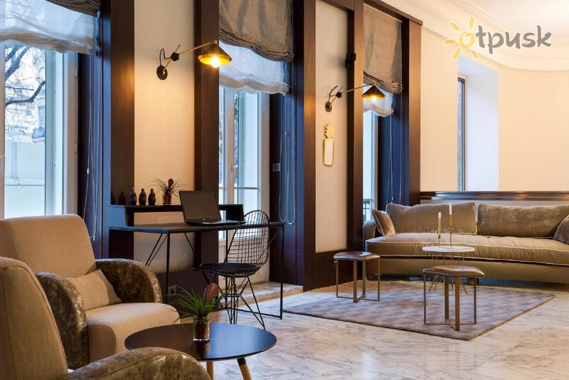 Фото отеля La Malmaison Nice Boutique 4* Ницца Франция лобби и интерьер