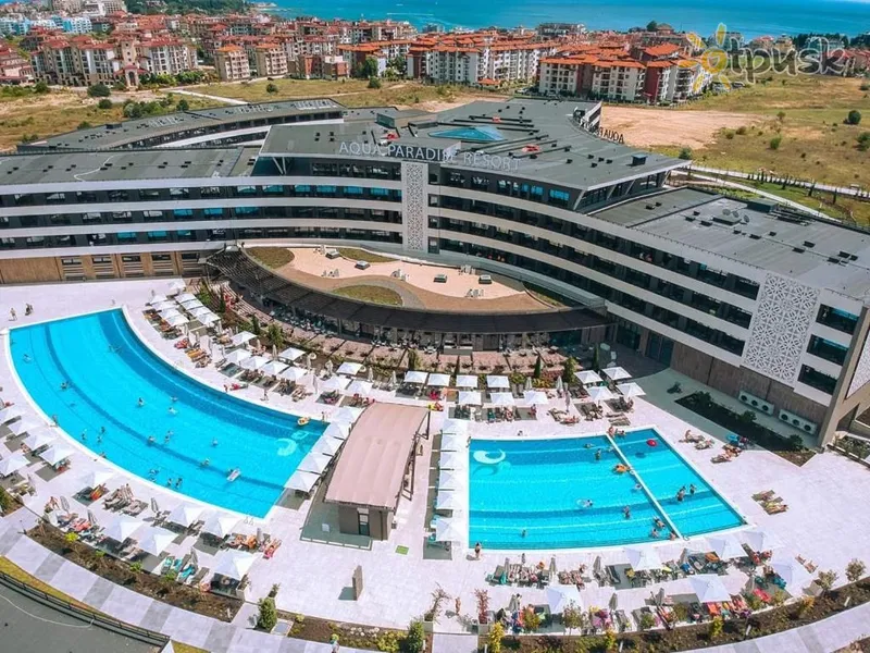 Фото отеля Aqua Paradise Resort 4* Несебр Болгарія екстер'єр та басейни