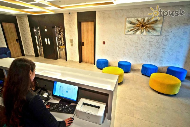 Фото отеля Kingsgate Al Jaddaf Hotel 3* Дубай ОАЭ лобби и интерьер