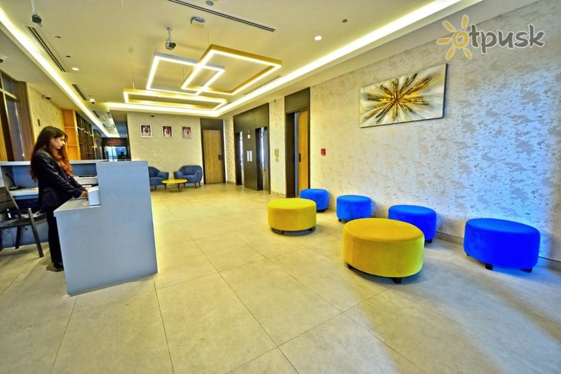 Фото отеля Kingsgate Al Jaddaf Hotel 3* Дубай ОАЭ лобби и интерьер