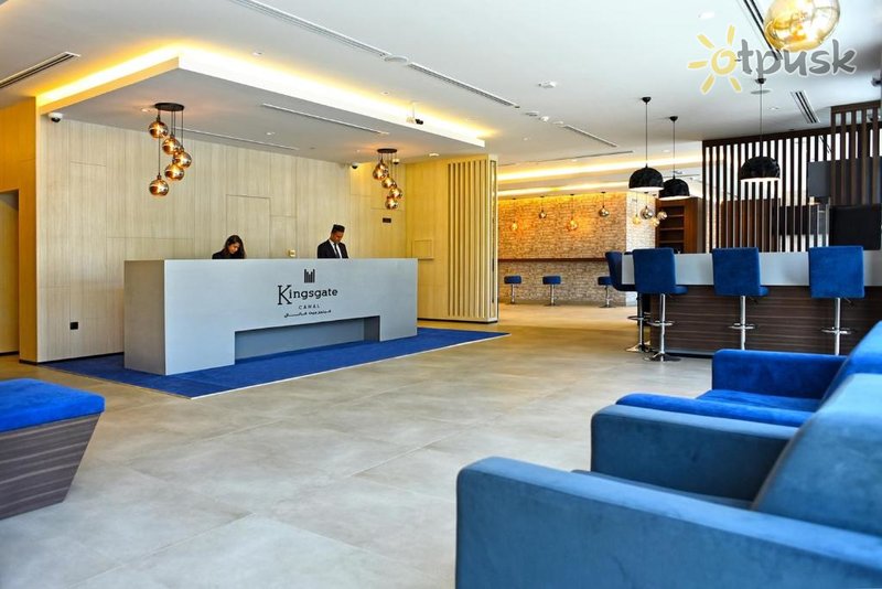 Фото отеля Kingsgate Canal Hotel 3* Дубай ОАЭ лобби и интерьер