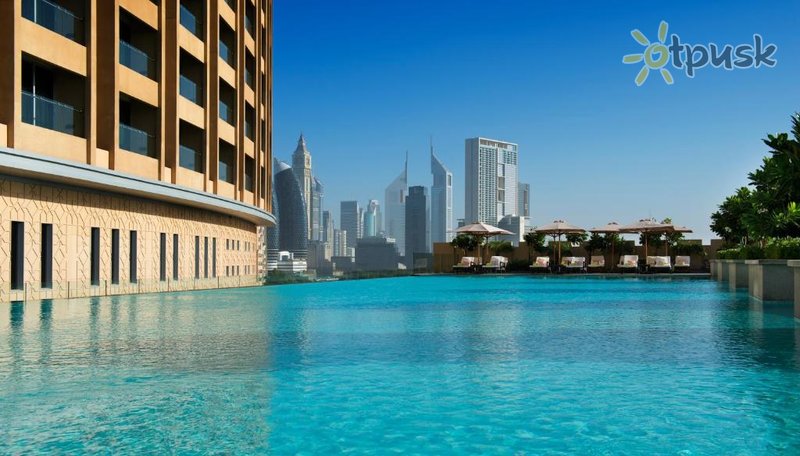 Фото отеля Address Dubai Mall Residences 5* Dubajus JAE išorė ir baseinai