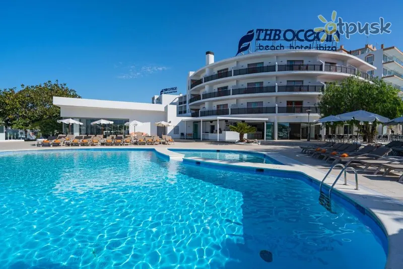 Фото отеля THB Ocean Beach 4* Ibiza Ispanija išorė ir baseinai