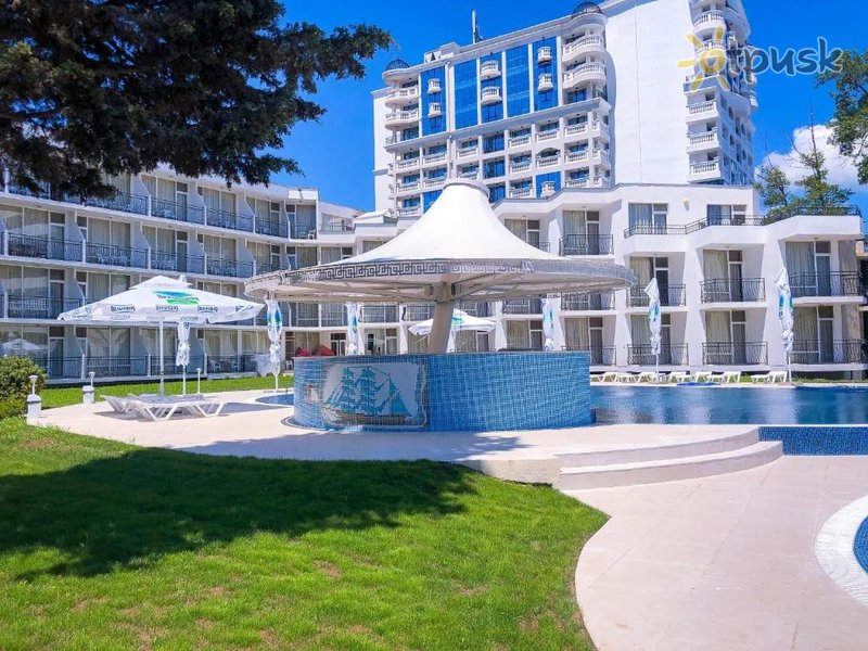 Фото отеля Flamingo Beach Hotel 3* Солнечный берег Болгария экстерьер и бассейны