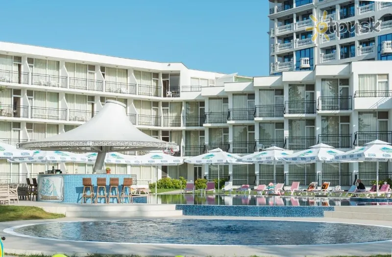Фото отеля Flamingo Beach Hotel 3* Солнечный берег Болгария экстерьер и бассейны