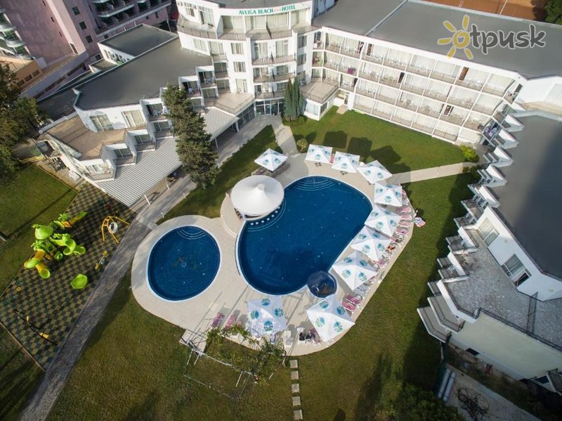 Фото отеля Flamingo Beach Hotel 3* Солнечный берег Болгария экстерьер и бассейны