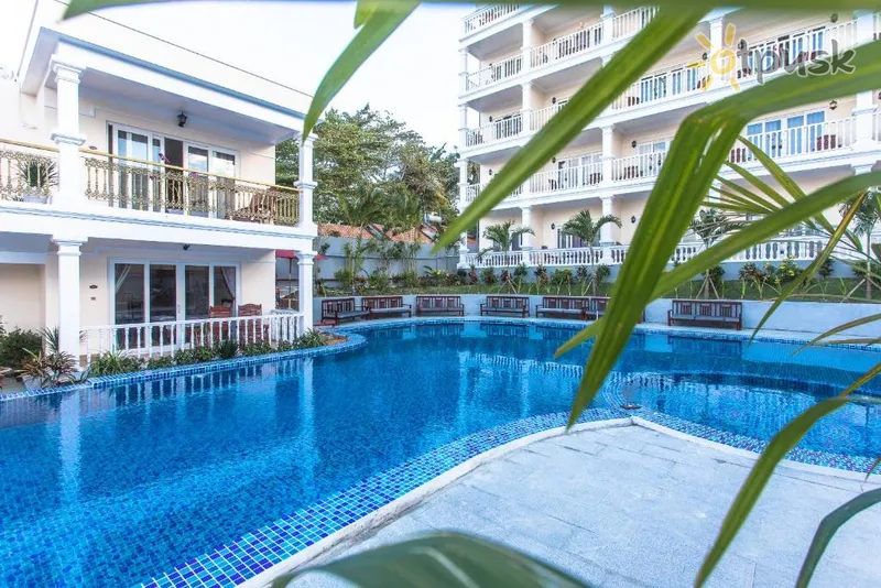 Фото отеля Phuong Binh House 3* о. Фукуок Вьетнам экстерьер и бассейны