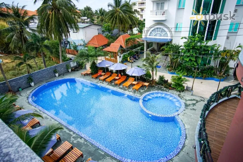 Фото отеля Brenta Phu Quoc Hotel 3* apie. Phu Quoc Vietnamas išorė ir baseinai