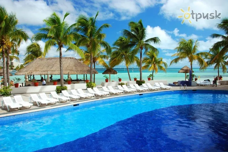 Фото отеля Oasis Palm 4* Канкун Мексика экстерьер и бассейны