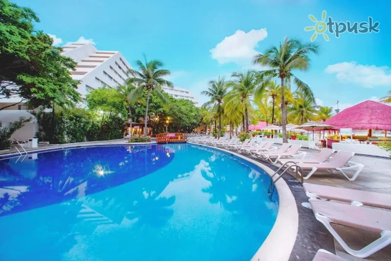 Фото отеля Oasis Palm 4* Канкун Мексика екстер'єр та басейни