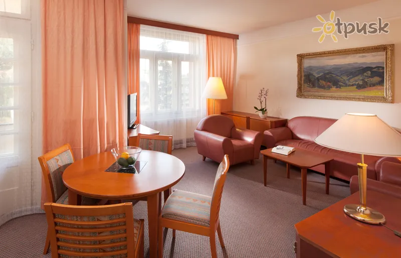 Фото отеля Palace 4* Лугачовице Чехия лобби и интерьер