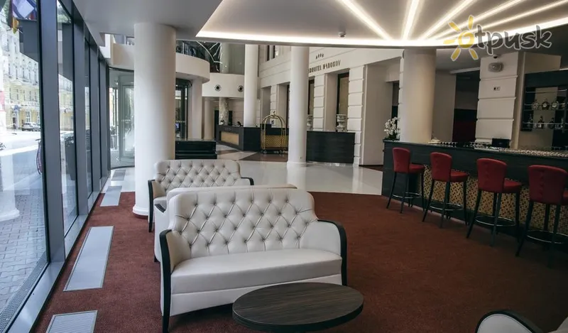 Фото отеля Grandhotel Nabokov 4* Марианске-Лазне Чехия лобби и интерьер