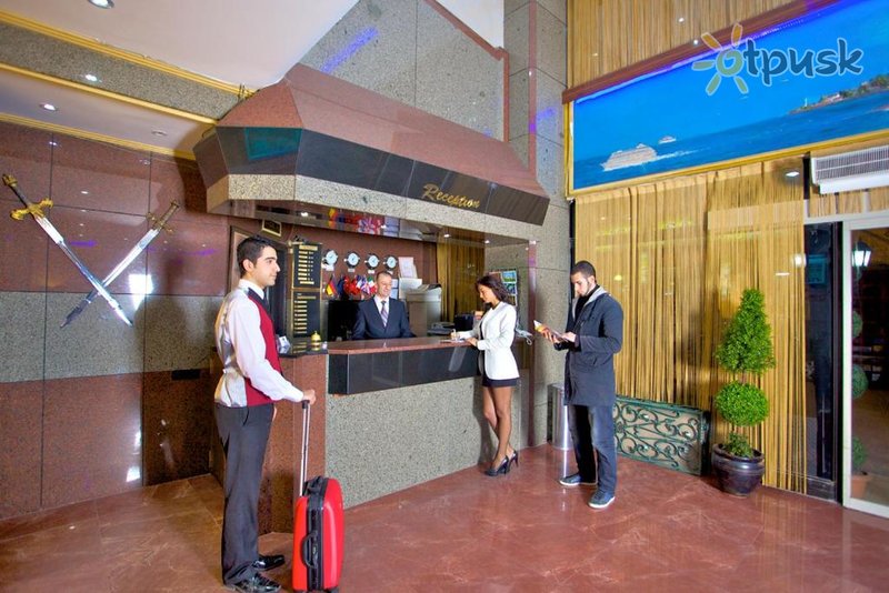 Фото отеля Hermanos Hotel 3* Стамбул Турция лобби и интерьер