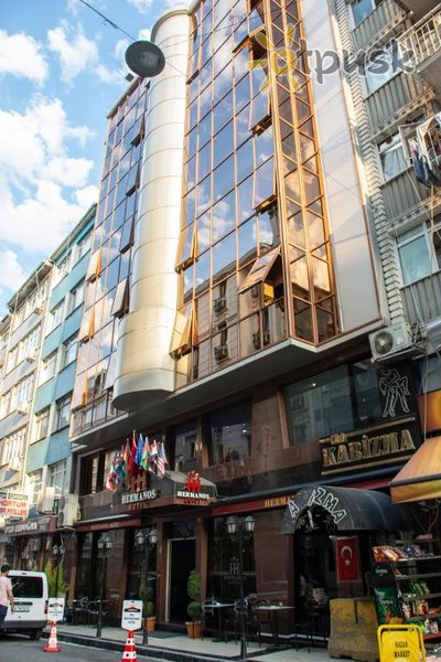 Фото отеля Hermanos Hotel 3* Стамбул Турция экстерьер и бассейны
