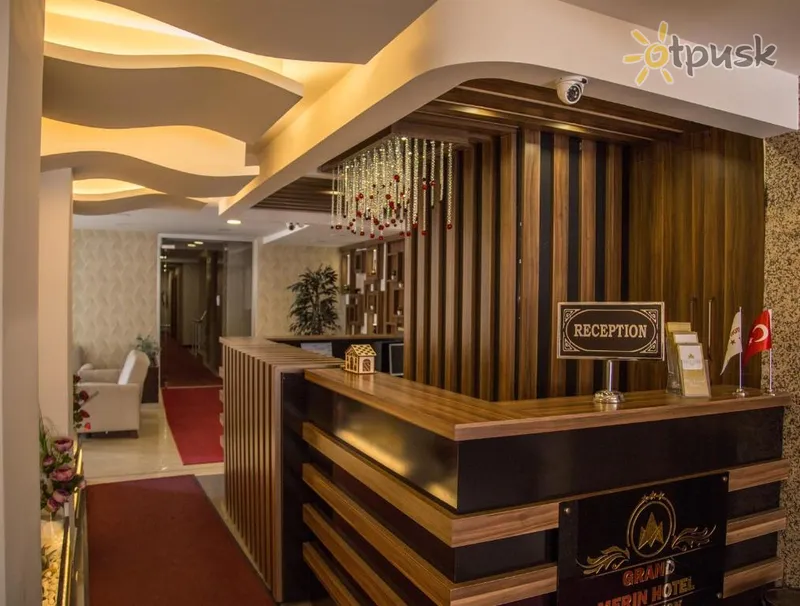 Фото отеля Grand Merin Hotel 3* Stambula Turcija vestibils un interjers