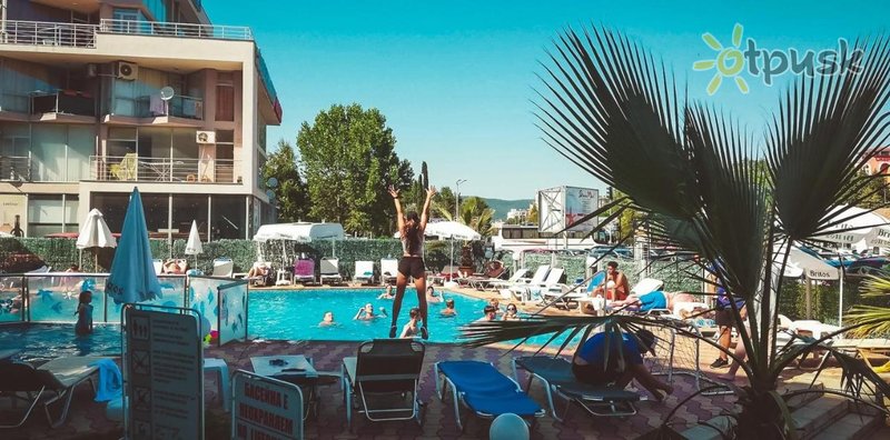 Фото отеля Bohemi Hotel 3* Солнечный берег Болгария экстерьер и бассейны