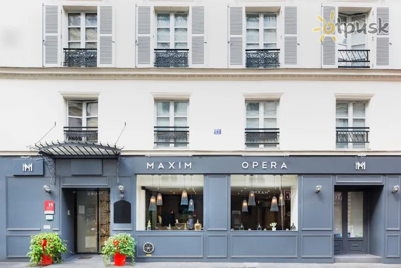 Фото отеля Maxim Opera 4* Paryžius Prancūzija išorė ir baseinai