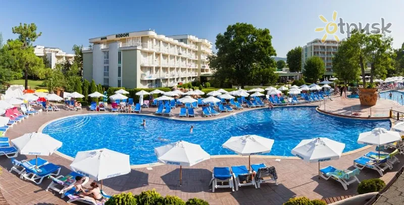 Фото отеля DAS Club Hotel Sunny Beach 4* Saulainā pludmale Bulgārija ārpuse un baseini