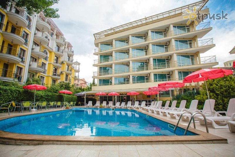 Фото отеля Dеva Hotel 3* Солнечный берег Болгария экстерьер и бассейны